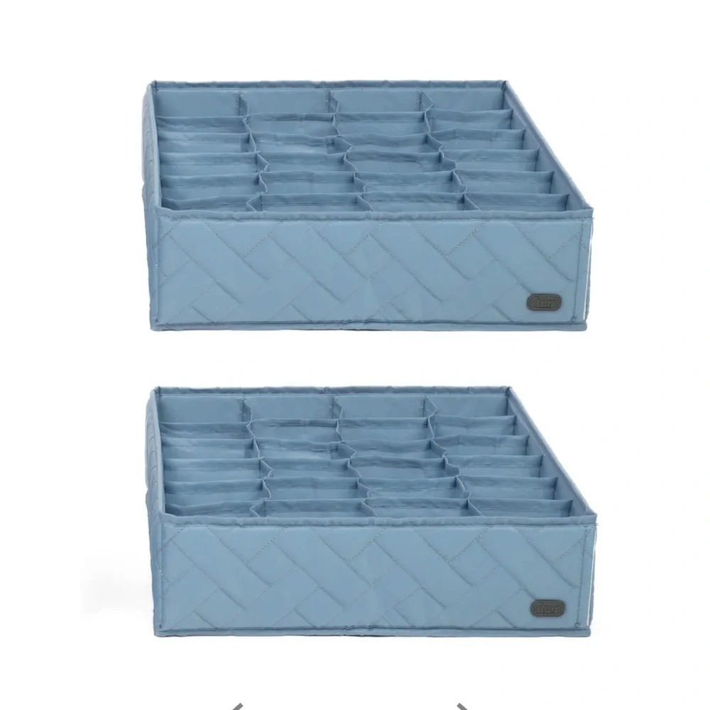 NWT Lug Trolley 2-Piece 24 Pocket Drawer Organizer in Blue Moon🌙